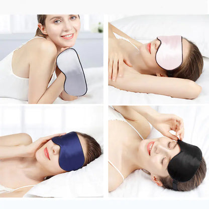Double-Sided Silk Eye Mask for Better Sleep
