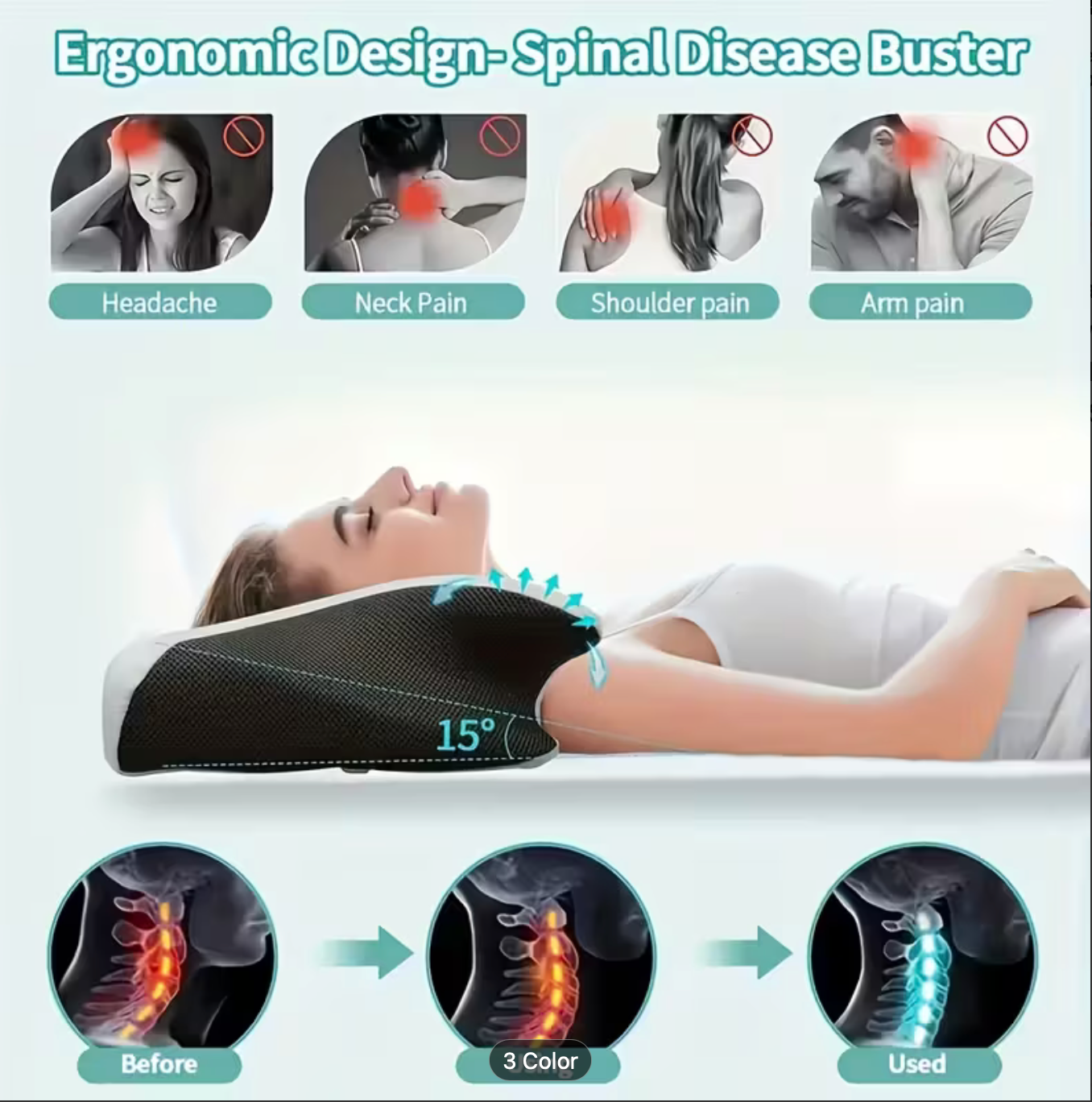 DreamAlign Neck Support Pillow